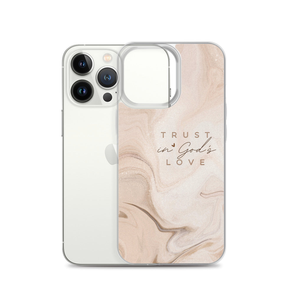 Trust in God's love iPhone Case