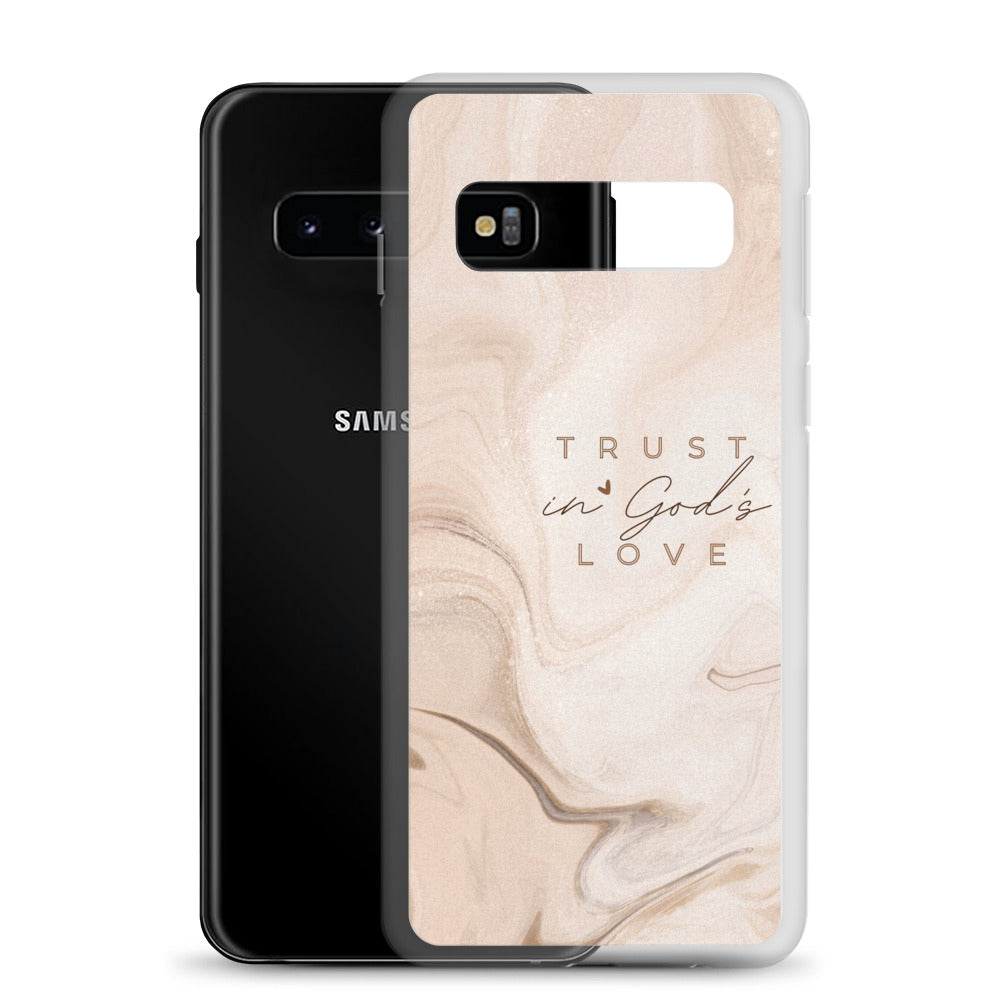 Trust in God's love Samsung Case