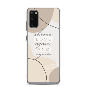 Choose love again Samsung Case