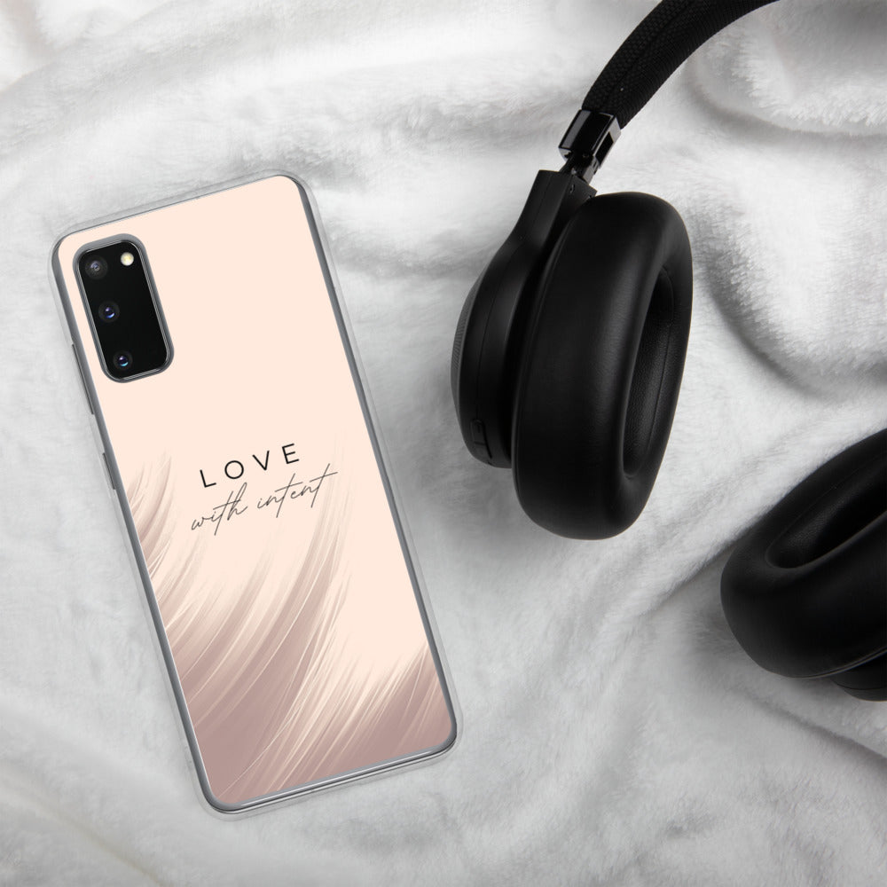 Love with intent Samsung Case