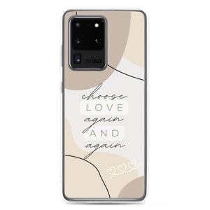 Choose love again Samsung Case