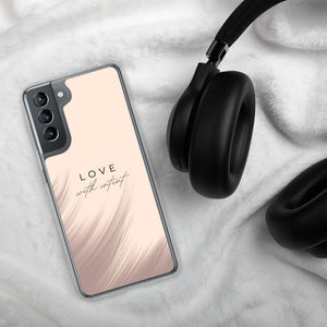 Love with intent Samsung Case