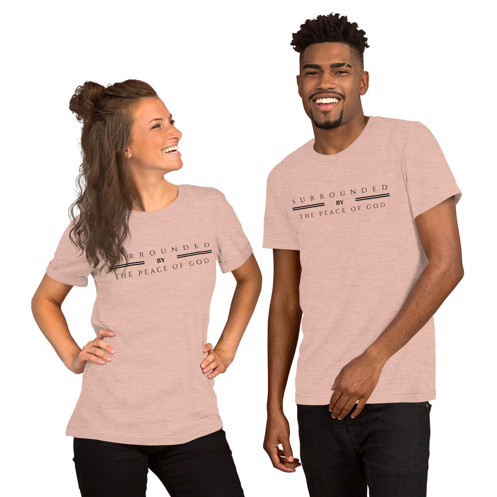 Surrounded by the peace of God Short-Sleeve Unisex T-Shirt