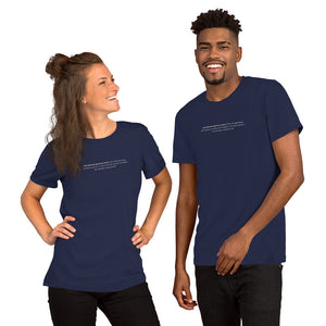 Self-defined Optimist Short-Sleeve Unisex T-Shirt