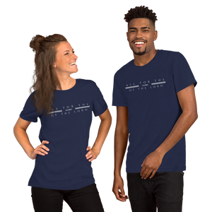 All for the glory of the Lord Short-Sleeve Unisex T-Shirt